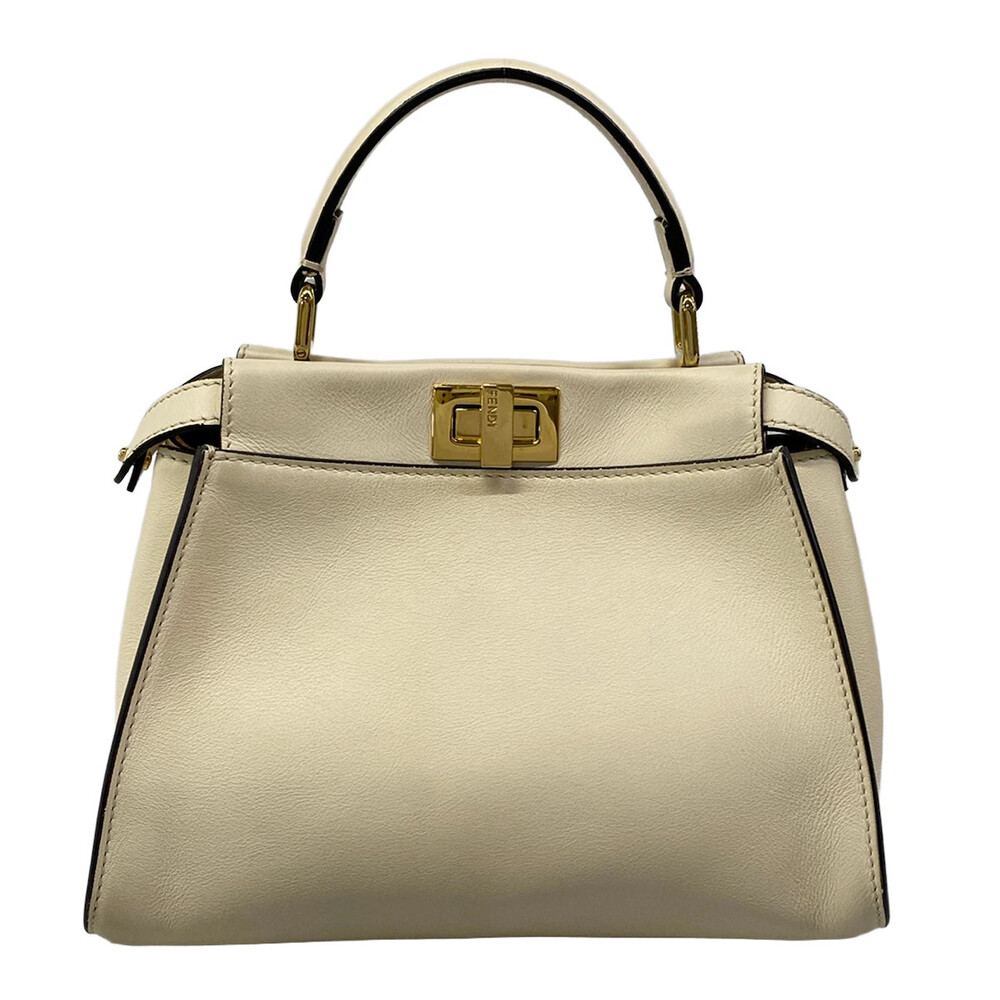 Fendi Peekaboo Iconic Small Beige #334416F24B